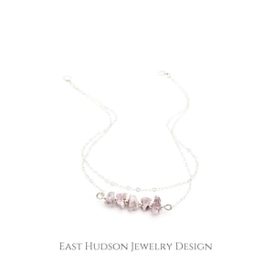Purple Lepidolite Anklet