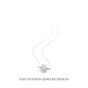 Raw Celestite Necklace