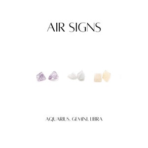 Amethyst Studs| Moonstone Studs| Agate Stud Earrings