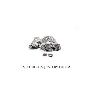 Raw Indigo Stud Earrings