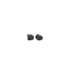 Black Tourmaline Stud Earrings
