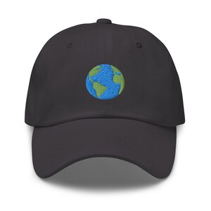 Back to school Earth Hat, Dad Hat, Baseball Cap, Gift, Embroidered