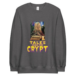 Halloween Sweatshirt Tales From the Crypt, Crypt Keeper Unisex