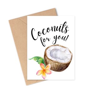 Coconuts Dating Love Card