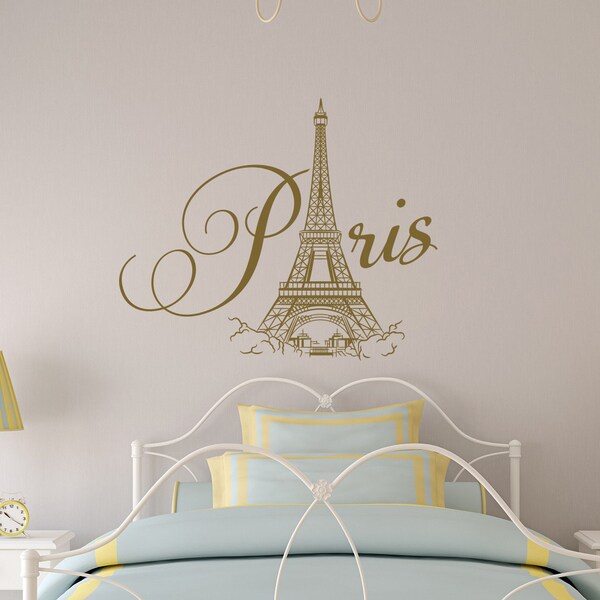 Paris Wall Decals Etsy