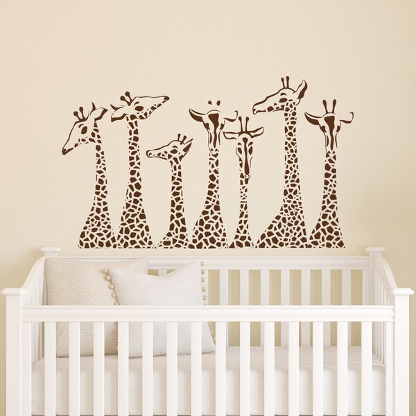 Safari Nursery Decal Etsy