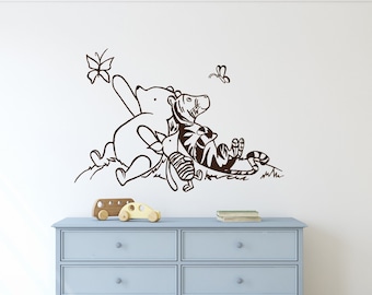 Winnie The Pooh & Friends Wall Decal: Nursery Kids Room Decor P26
