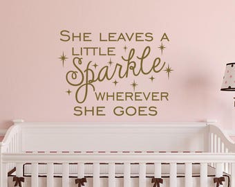 Twinkle Twinkle Little Star Wall Decal Quote Nursery Wall | Etsy