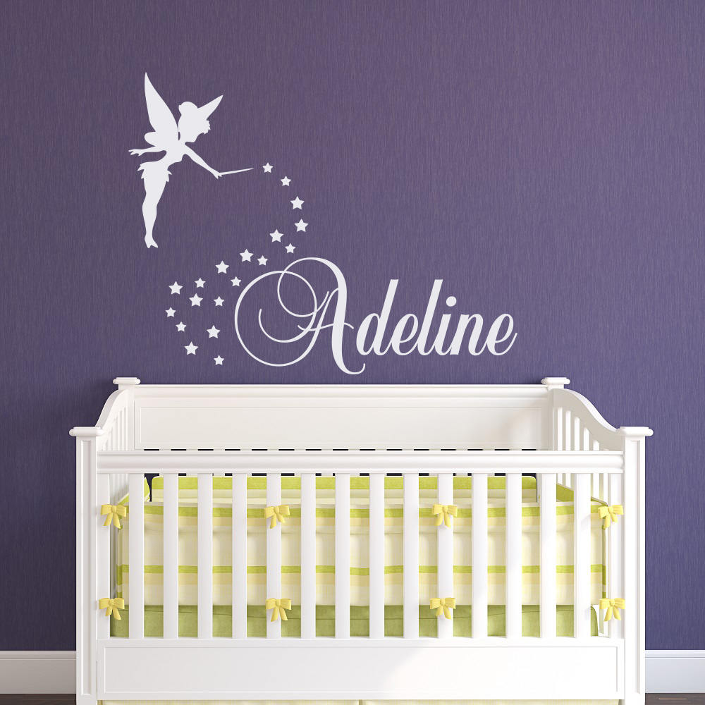 Personalized Name Wall Decal Nursery Decor Nursery Wall Etsy