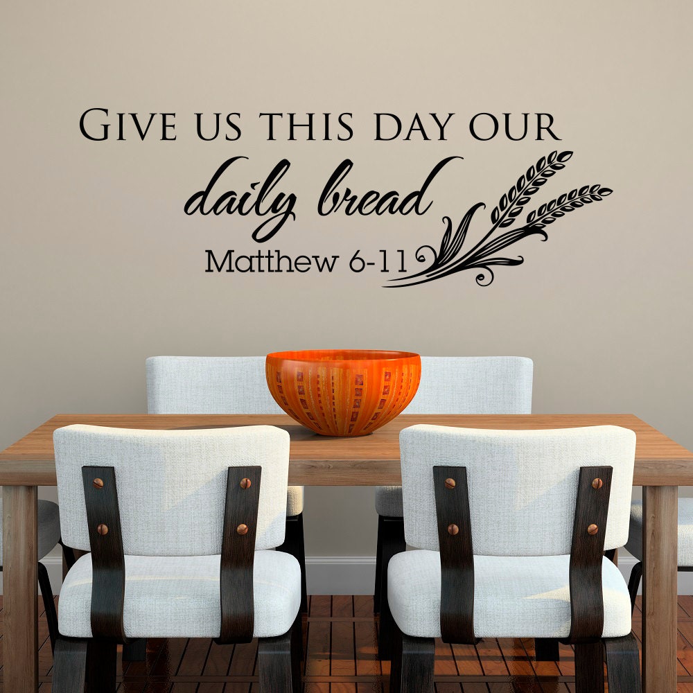 Verset biblique Wall DecalChristian Wall Decal donnenous Etsy