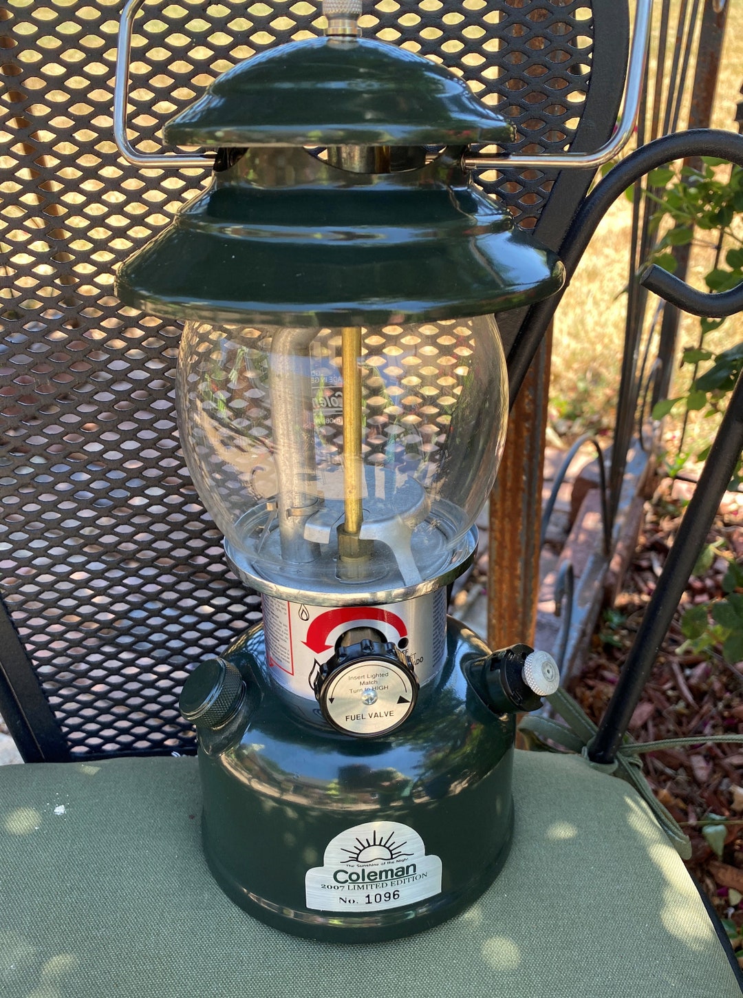 Rare Coleman Lantern, 2007 Limited Edition 1096 Never Used Rare Coleman Lantern, 2007 Limited Edition 1096 Never Used