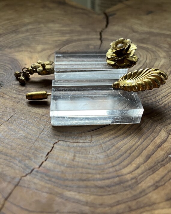 Miriam Haskell 2 Stick Pins, Bundle, Vintage Russ… - image 2