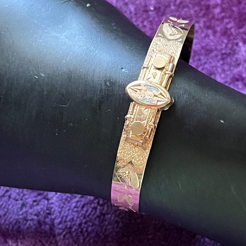 Victorian Brass Buckle