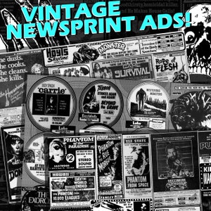 DRIVE-IN ASYLUM Issue 22 July 2021 with Candace Hilligoss, Jon Moritsugu, Giovanni Lombardo Radice, movie reviews, vintage ads image 4