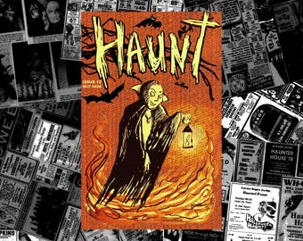 HAUNT Issue #12 October 2026 Halloween fanzine