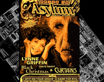 DRIVE-IN ASYLUM -- Issue #13 -- October 2018 Lynne Griffin Black Christmas Curtains I Spit On Your Grave Demonoid