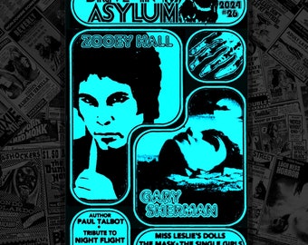 Drive-In Asylum - Issue #26 - April 2024 - Zooey Hall, Gary Sherman, Paul Talbot