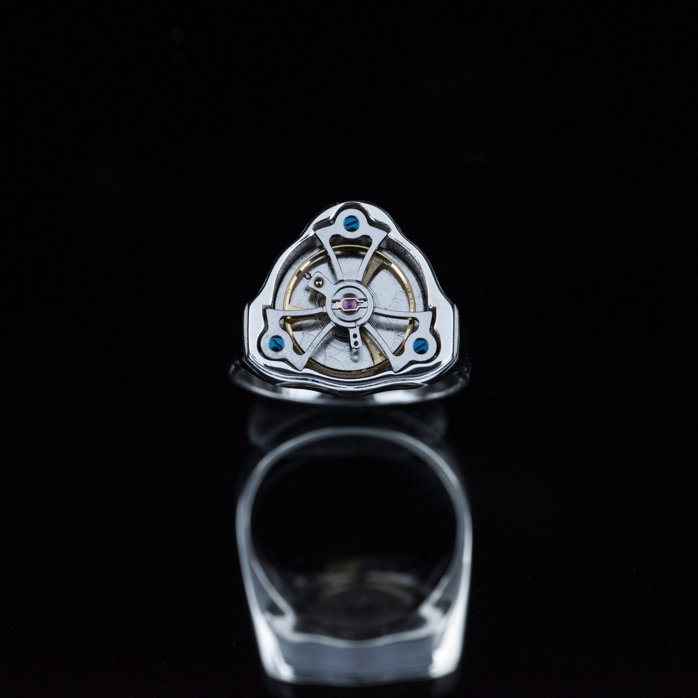 Spinning Kinetic Mechanical Ring Tourbillion Movement - Etsy