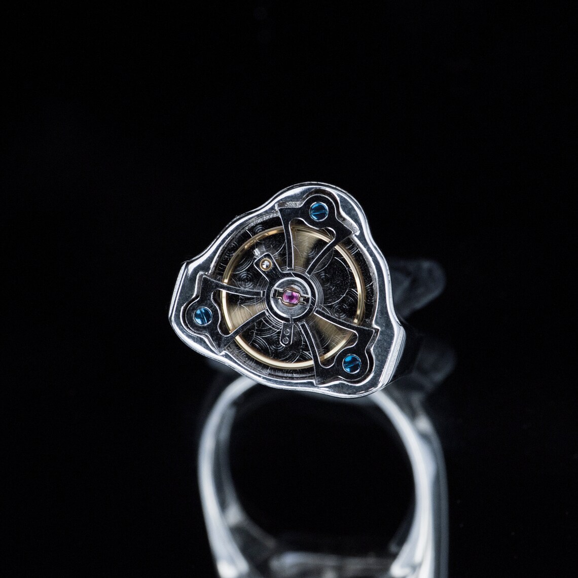 Spinning Kinetic Mechanical Ring Tourbillion Movement - Etsy
