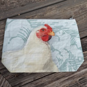 Bolsa de alimentación para pájaros de carne, fondo plano, bolsa con cremallera, reciclada y reciclada