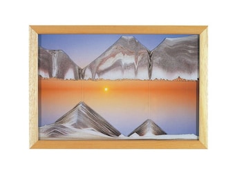 Moving Sand Art 'SUNSET' Original Design by KB the Sandman