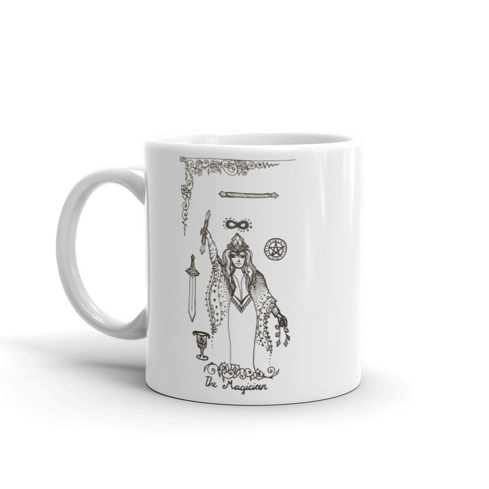 The Magician Powerful Manifestor Mug Tarot Card Coffee Cup