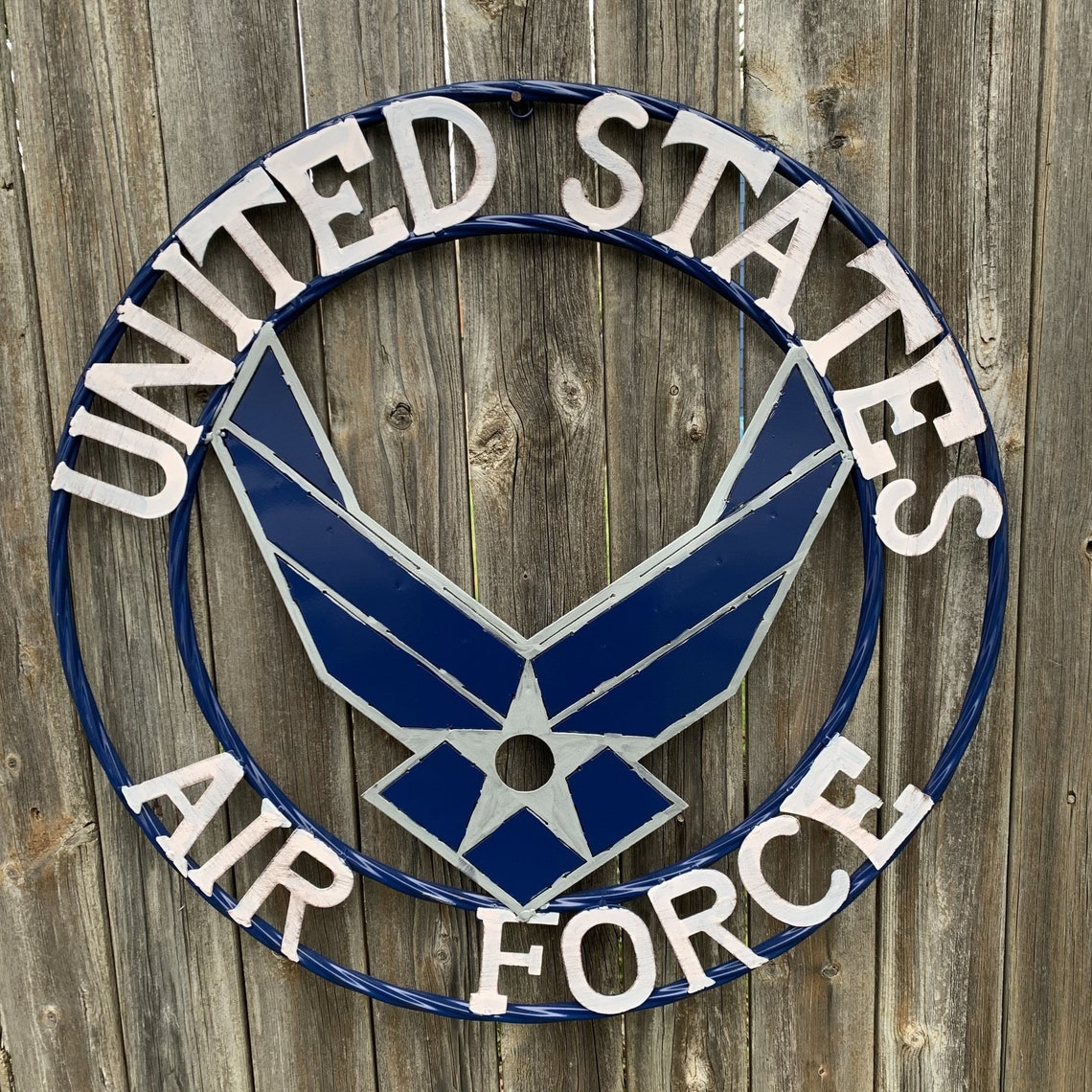 24 US AIR FORCE Military Metal Wall Art Western Home Etsy