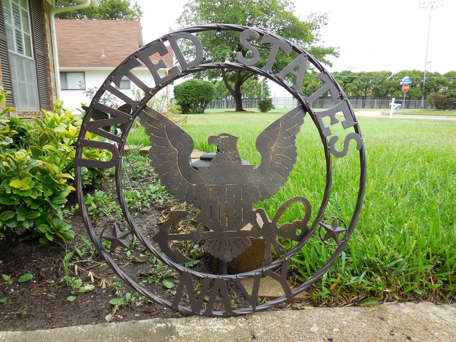 24 US NAVY Military Metal Wall Art Western Home Decor Etsy