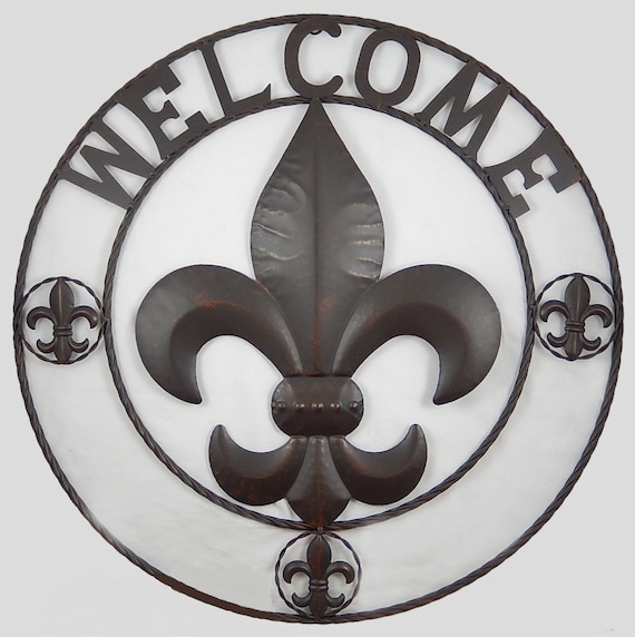 Fleur De Lis Painting With A Twist / It is printed with fade resistant ...