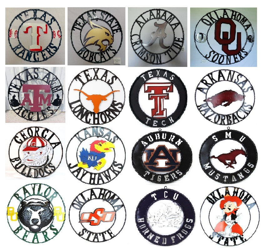 Sports Teams Metal Custom vintage craft art sign wall Art Etsy