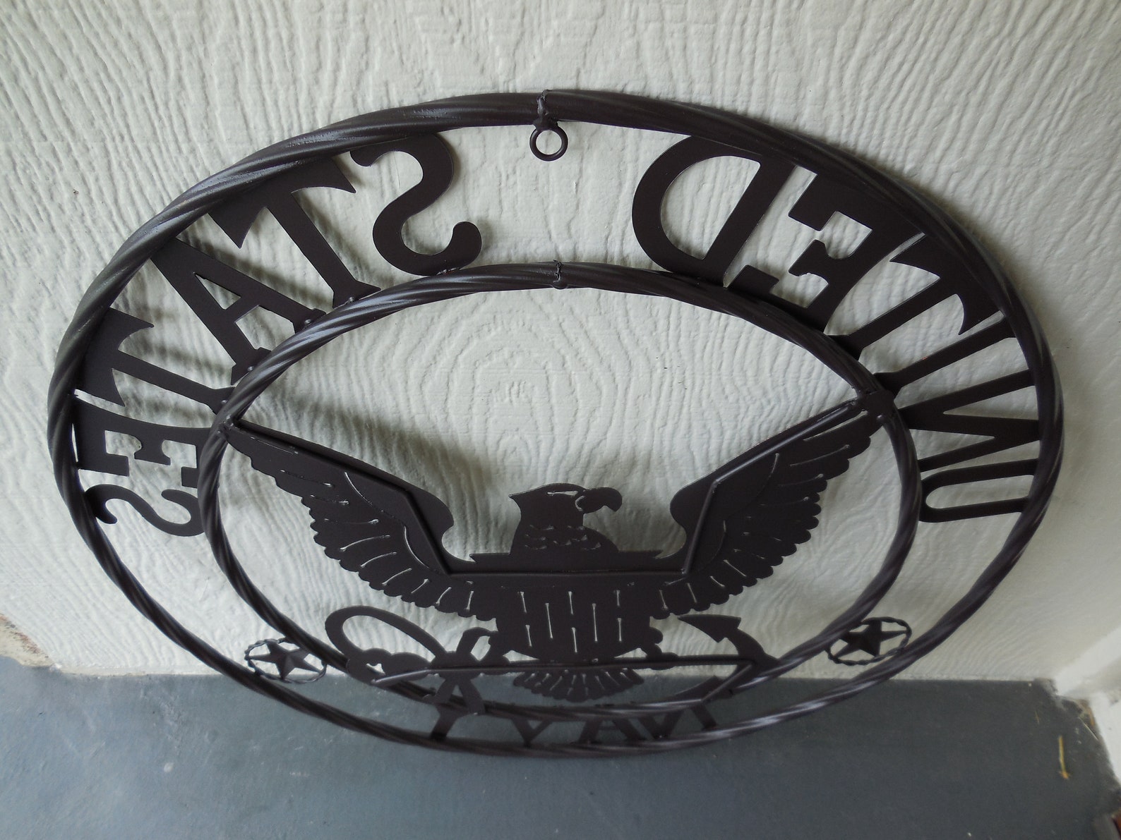 24 US NAVY Military Metal Wall Art Western Home Decor | Etsy