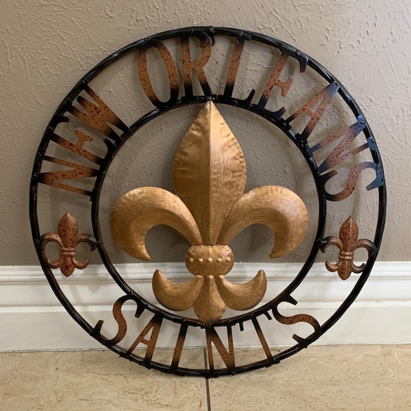 New Orleans Metal Art Etsy