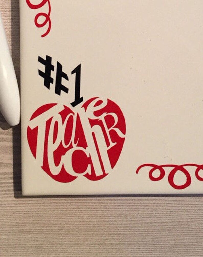 Teacher Notes Dry Erase Tile Teacher Gift Back to School Etsy