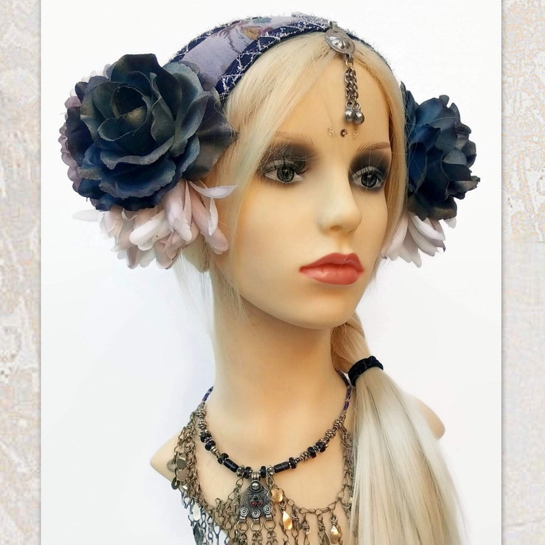 Tribal Belly Dance Headpiece ATS Headband Festival Etsy