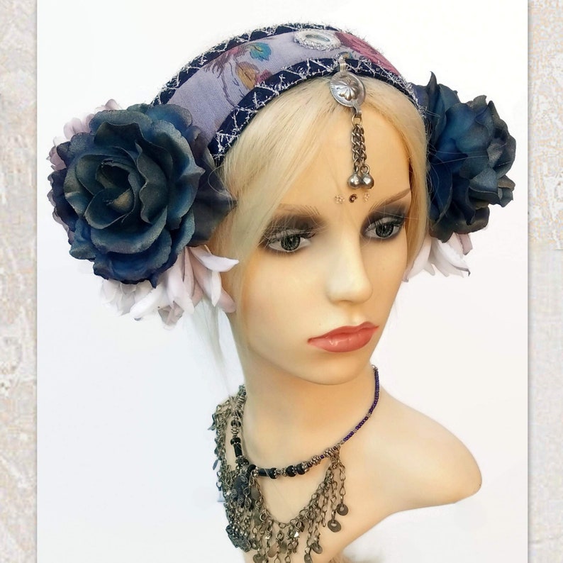 Tribal Belly Dance Headpiece ATS Headband Festival Etsy