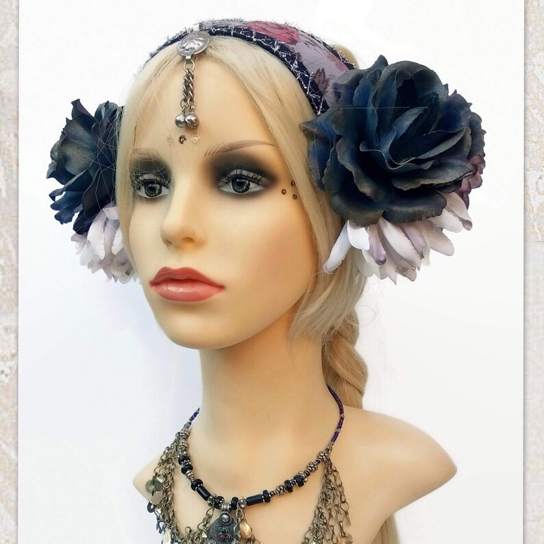 Tribal Belly Dance Headpiece ATS Headband Festival Etsy