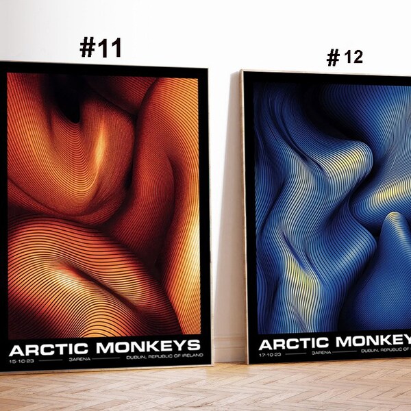 Arctic Monkeys Foro Sol, Mexico City Oct 7, 2023 Poster