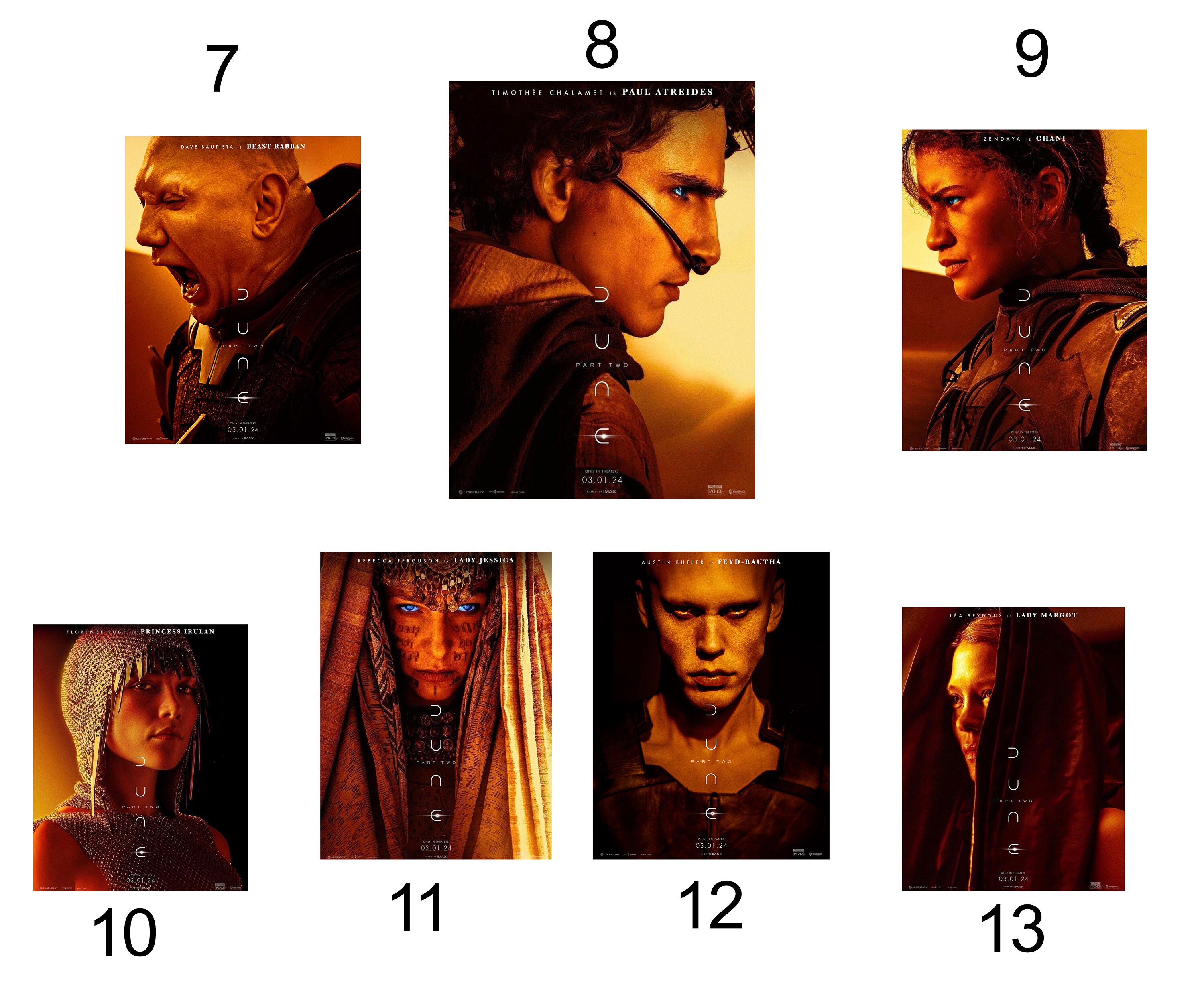 Dune part two Dune Movie 2024 Dune II Poster verkauft von Anthiathia Craftsman SKU 4709121