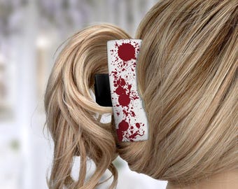 CSI Hair Clips | CSI Hair Accessories | Crime Scene Investigator Hair Clip | Forensic Hair Accessories | Latent Print Accessories