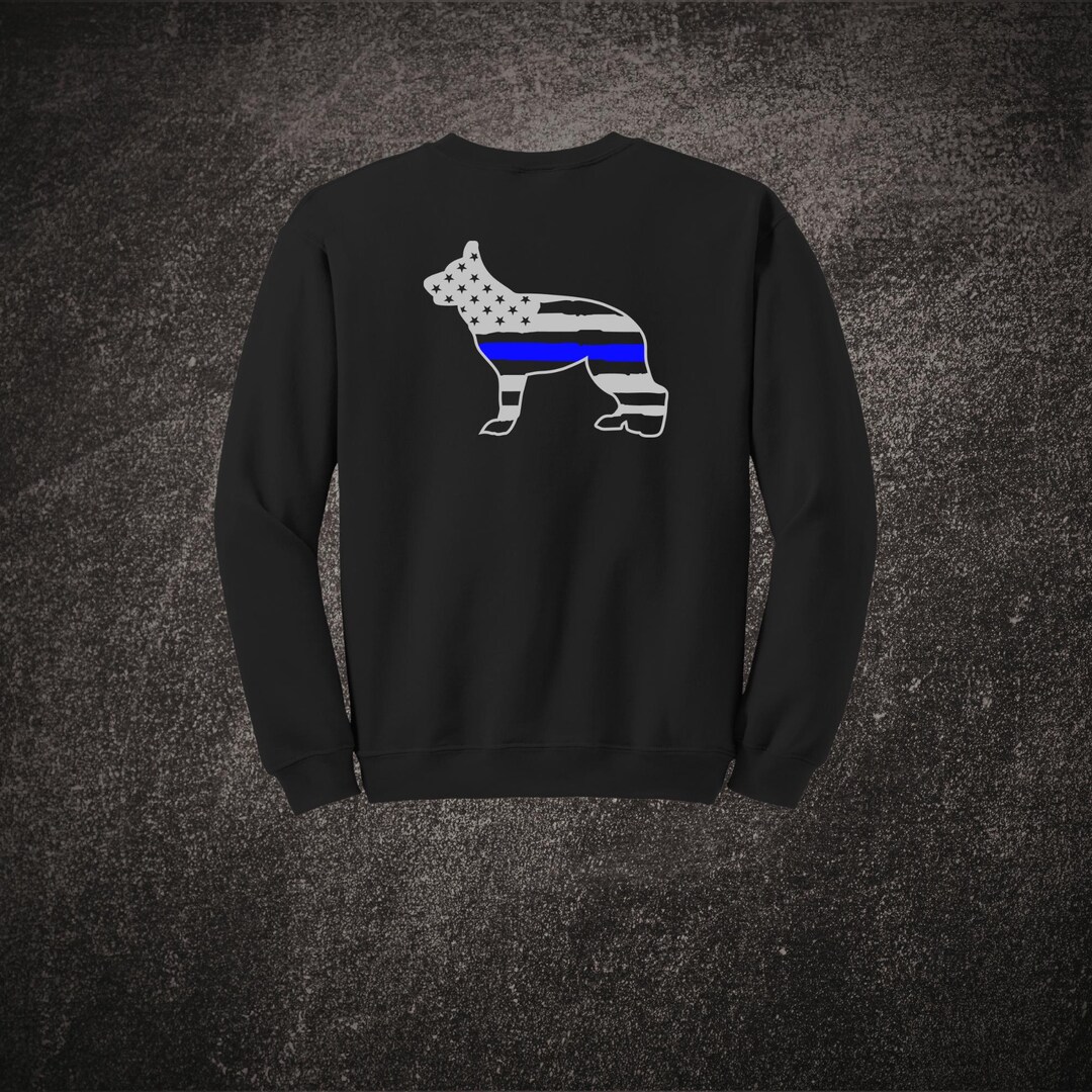 American Police K9 Hooded Sweatshirt | Law Enforcement Apparel | 911 ...
