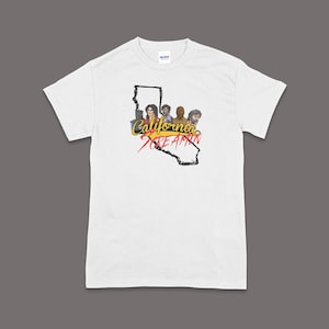 California Screamin&#39; T-Shirt | Funny True Crime Apparel | Crime Clothing | Trending Funny Crime Tee | Unisex True Crime Shirt