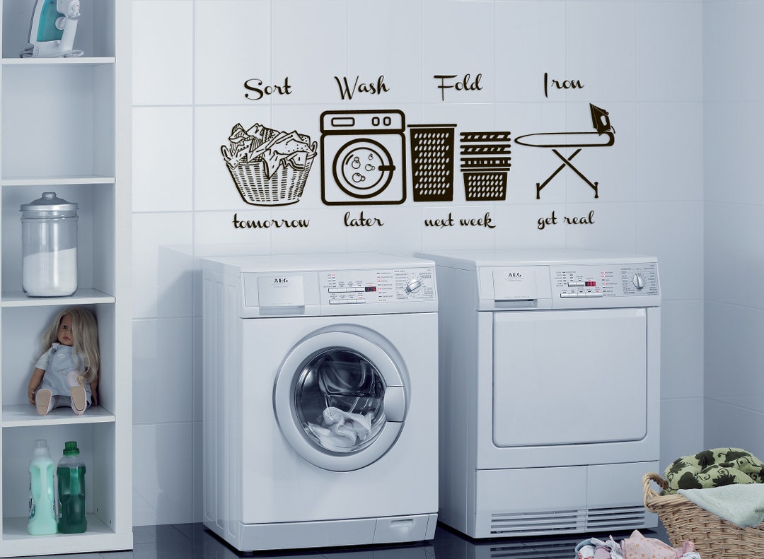 Laundry Room Wall Decal Laundry Wall Decals, Laundry Room Wall Decor