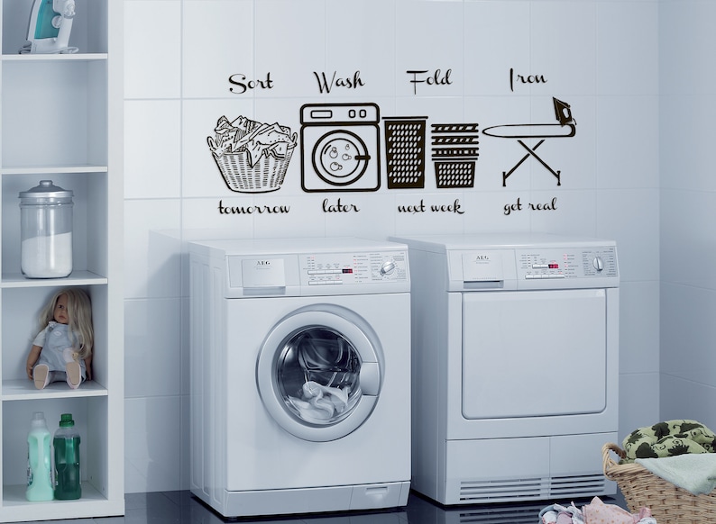 Laundry Room Wall Decal Decals