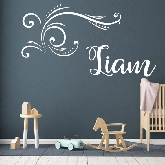 Handmade Products Home Kitchen Custom Name Prince Nursery Wall