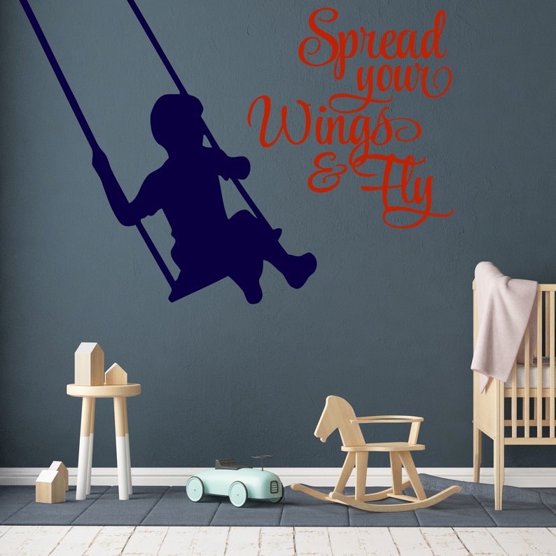 Inspirational Nursery Quote Wall Decals Daycare Decor Etsy