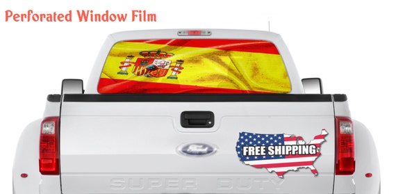 Spain Car Flag