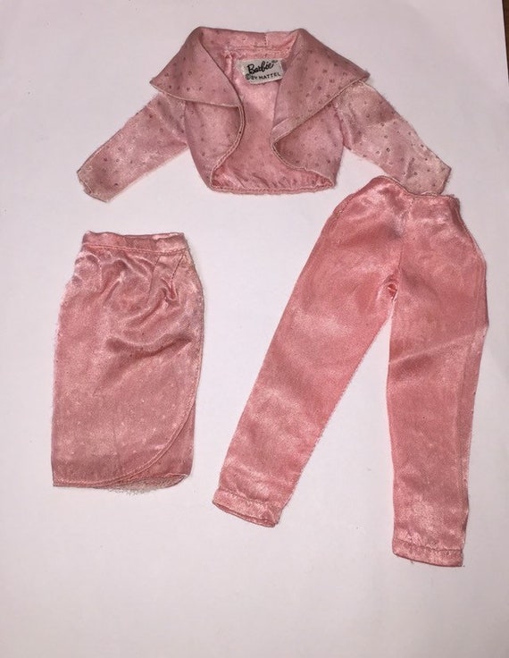 vintage barbie pak clothes