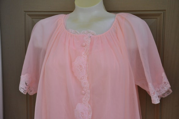 Vintage Lingerie Set Nightgown & Robe By Lorraine
