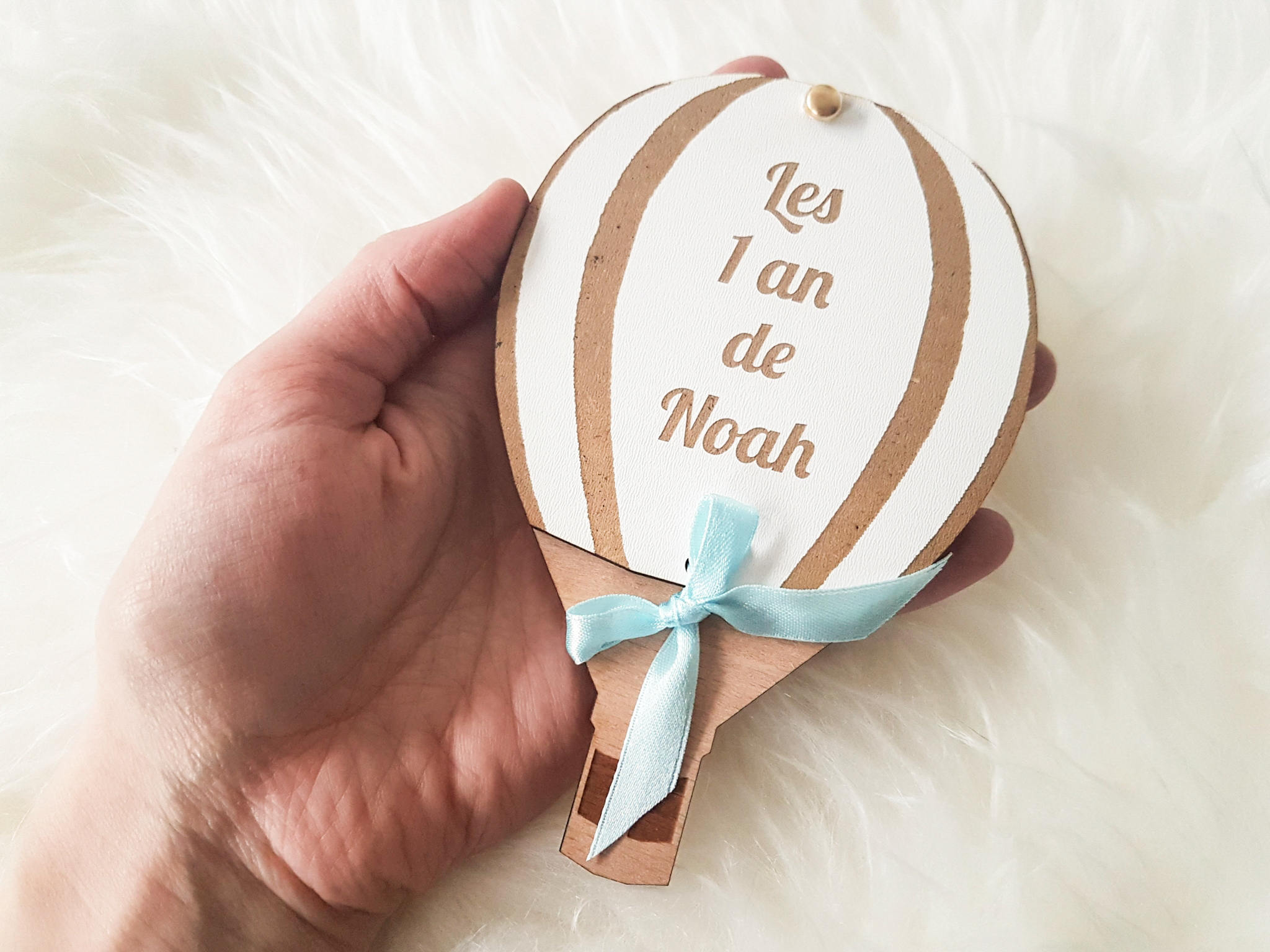 Invitation montgolfière premier anniversaire baptême 1 an de | Etsy