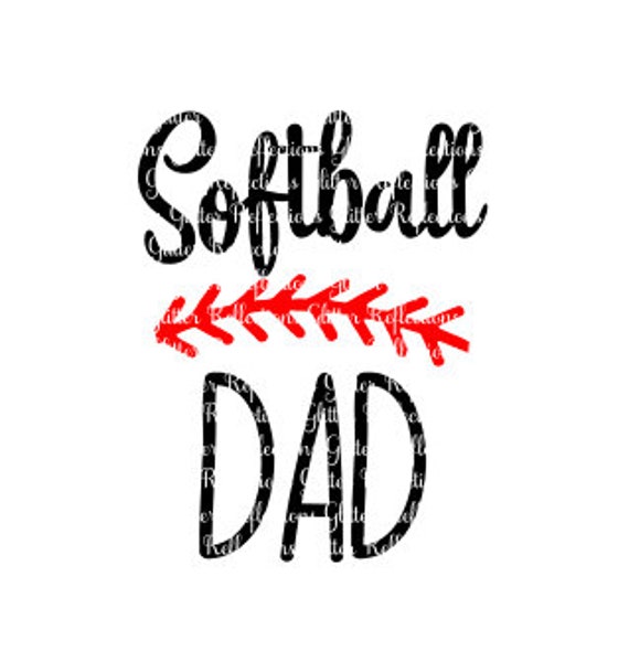 Download Softball Dad SVG PNG DXF Digital Download Softball Svg | Etsy